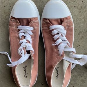 Dusty rose sneakers